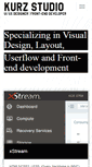 Mobile Screenshot of kurzstudio.com
